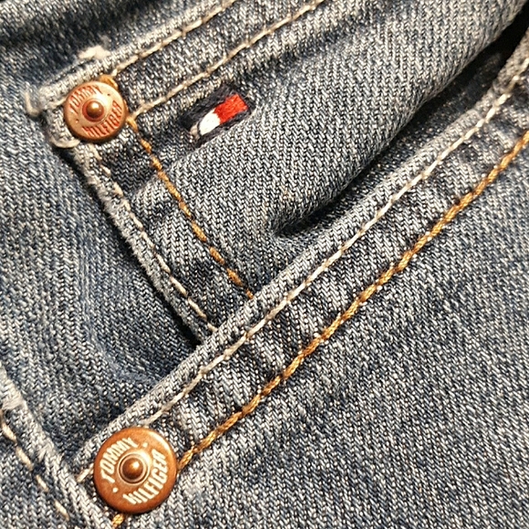 Nice☆TOMMY HILFIGER "Hope Boot" bootcut Flare Y2K Women's denim Jeans 10R - Picture 16 of 16
